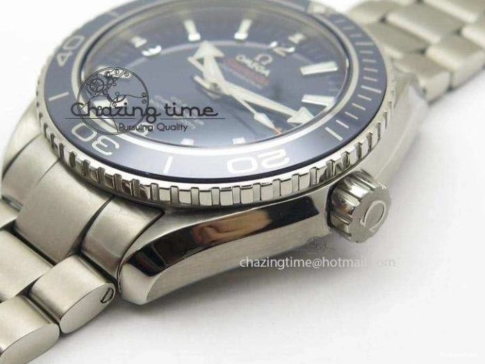 0401 Upgraded Planet Ocean Professional Titanium V6F Best Edition 45mm on Titanium Bracelet A 8280